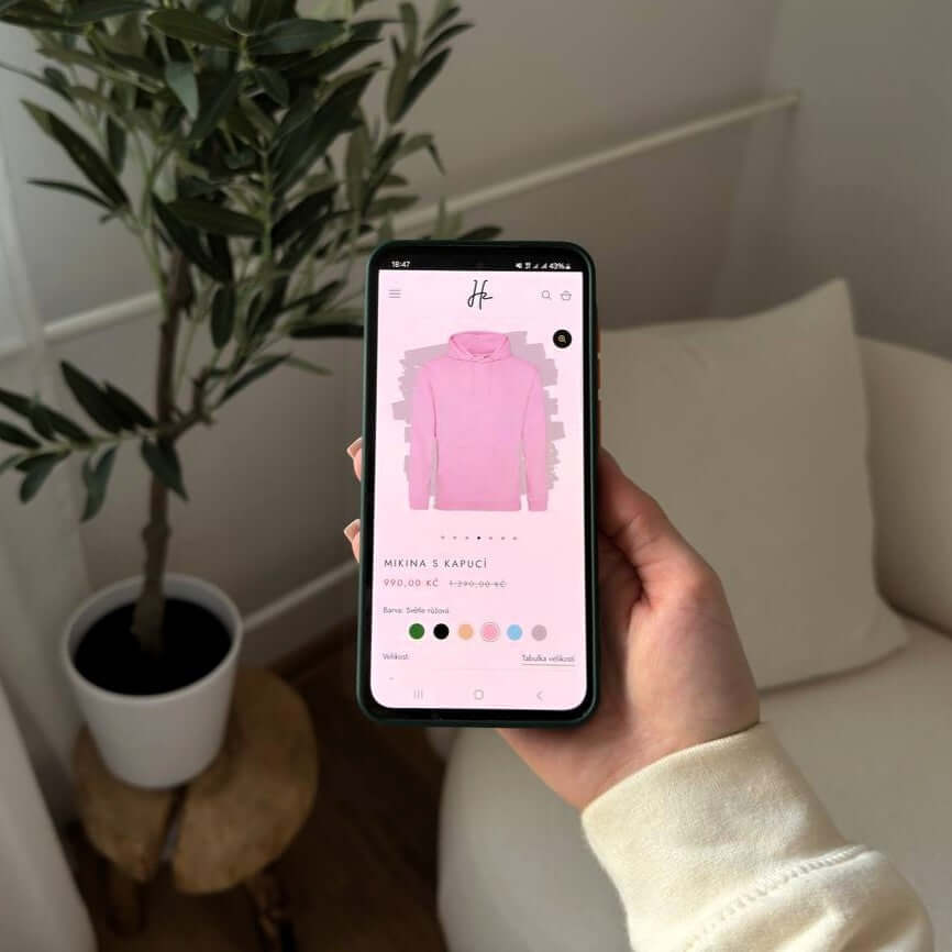 Proces konfigurace výšivky u HadrKérka