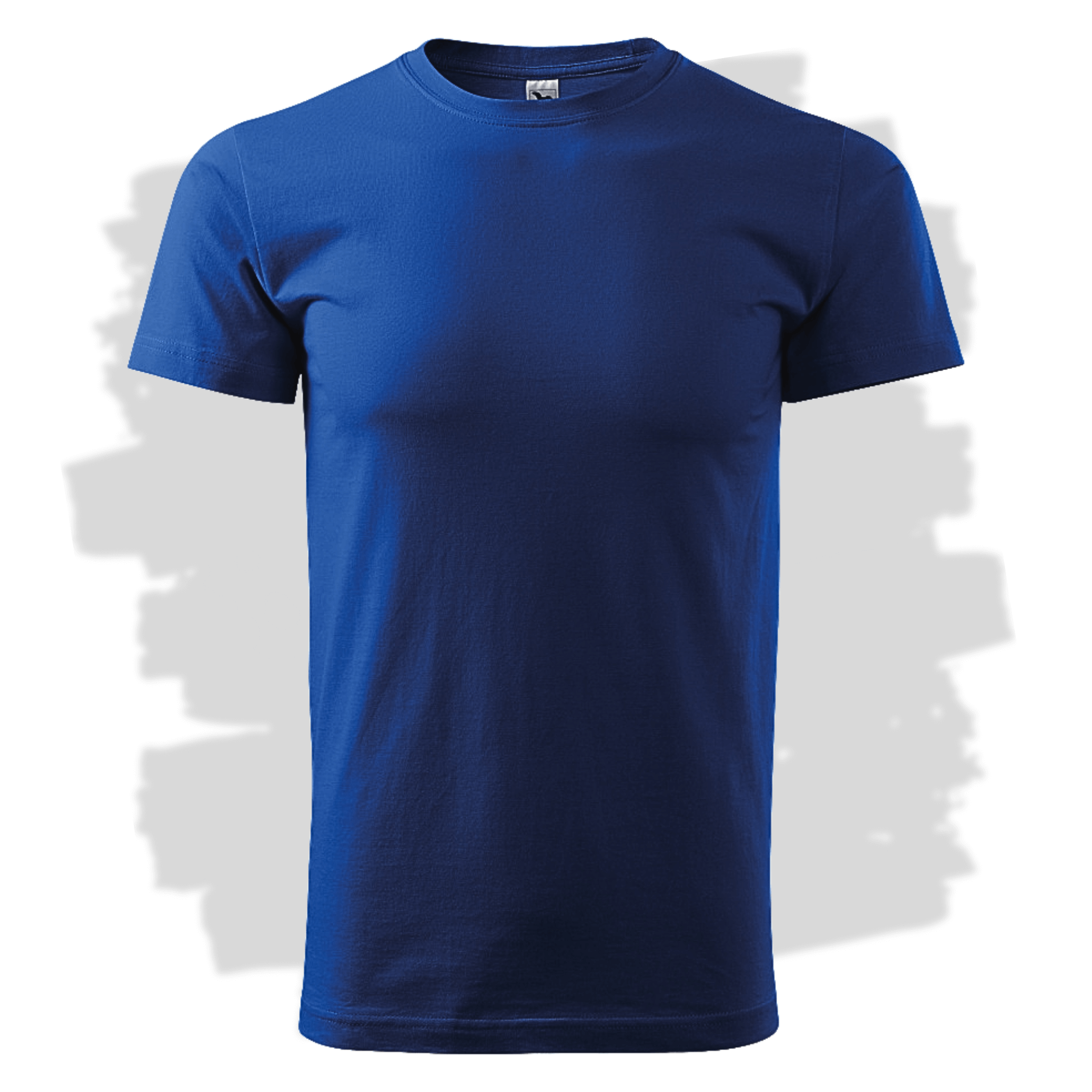 Modré triko s personalizovanou výšivkou