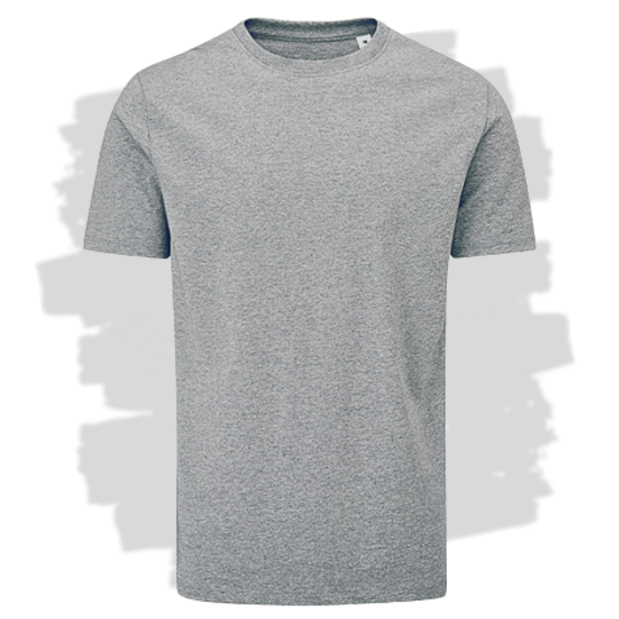 Světle šedé triko s personalizovanou výšivkou