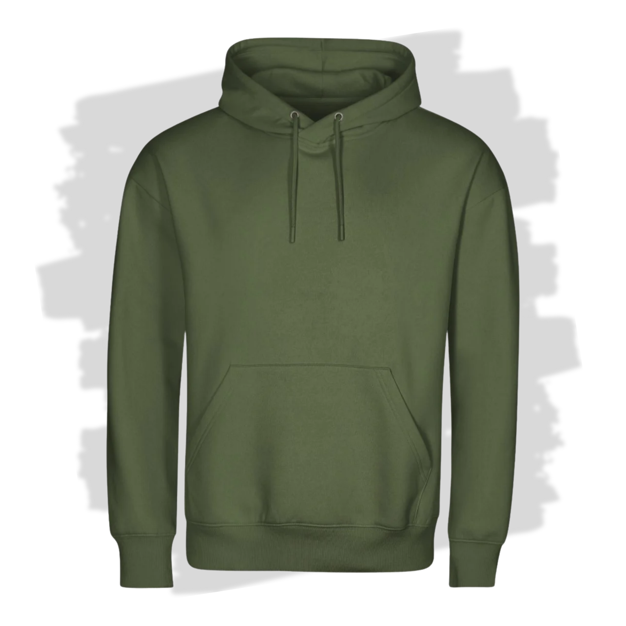 Hkaki unisex mikina s kapucí připravená pro vlastní výšivku z fotky