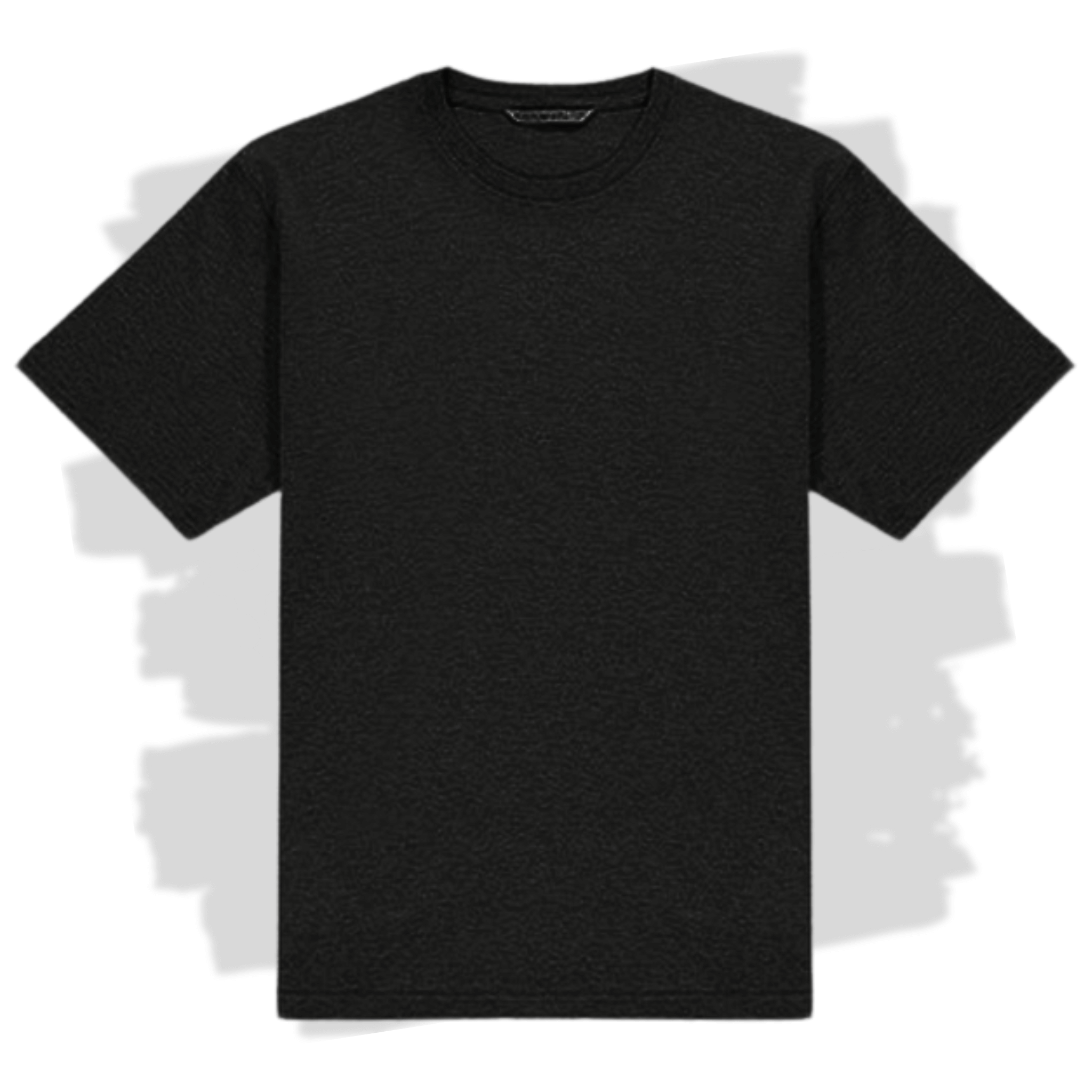 Černé volné triko s personalizovanou výšivkou