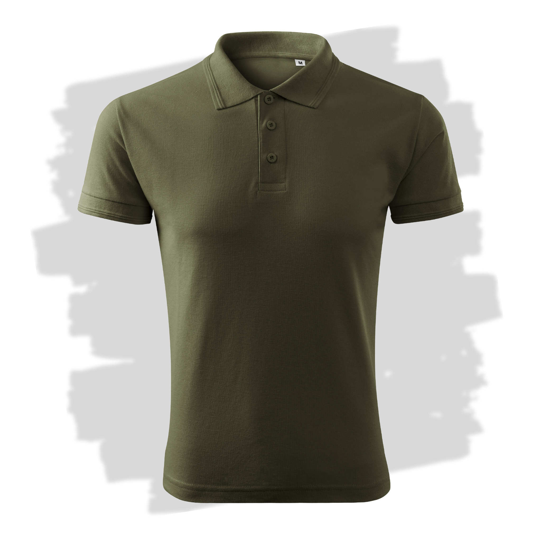 Military pánské polo triko připravená pro vlastní výšivku z fotky